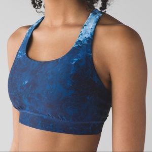 Lululemon Energy Sports Bra H2O - Size S/32 B